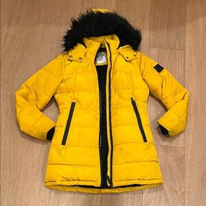 Kensie Girl Orange and Black Jacket